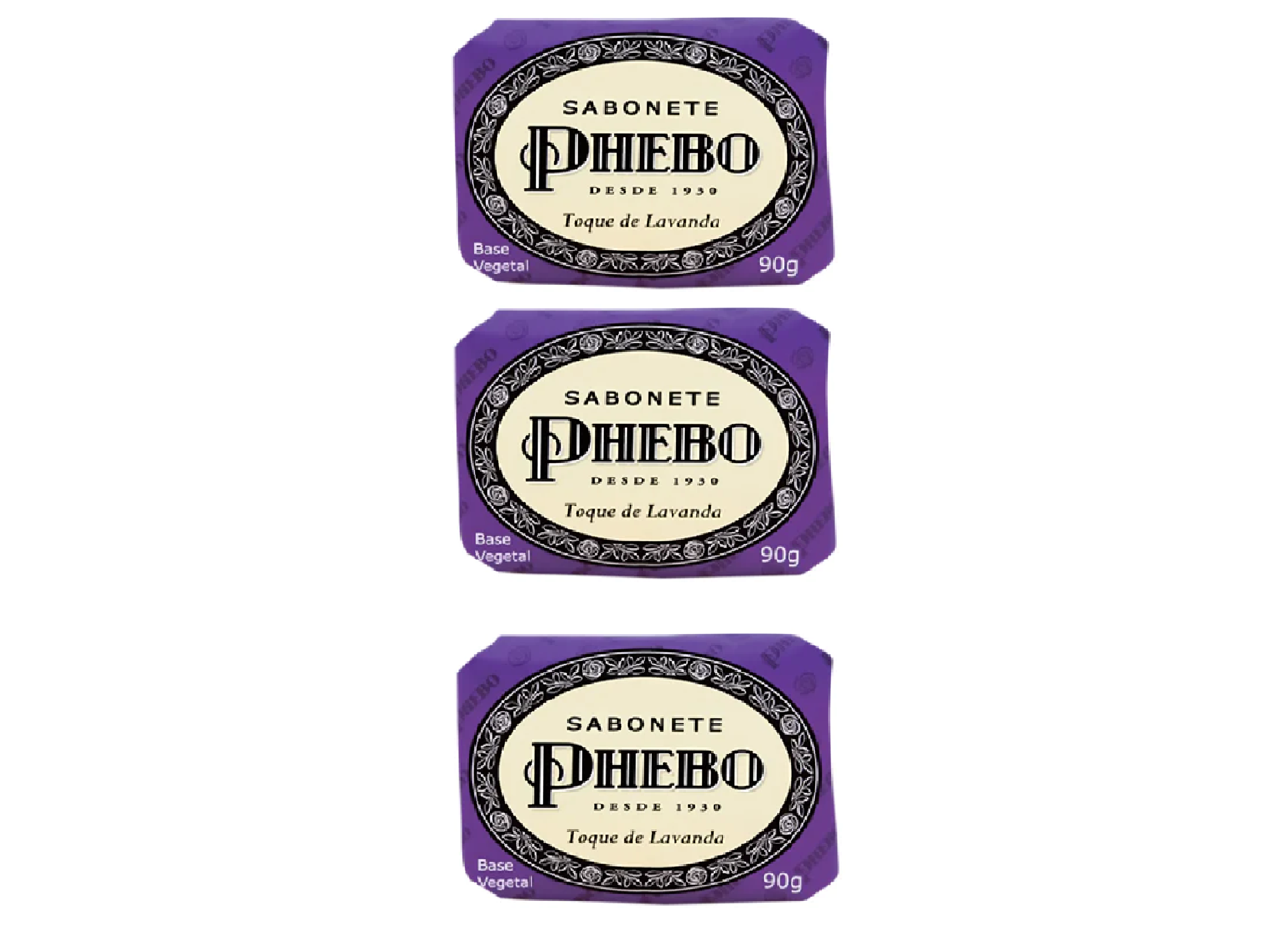 Phebo Sabonete Toque de Lavanda (3x90g)